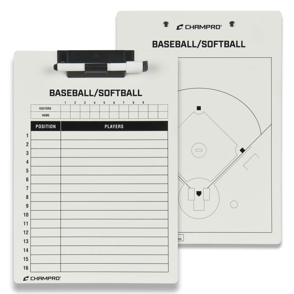 Baseball Lineup Coach’s Board | Dry-Erase Strategy Board Baseball Lineup Coach’s Board | Dry-Erase Strategy Board