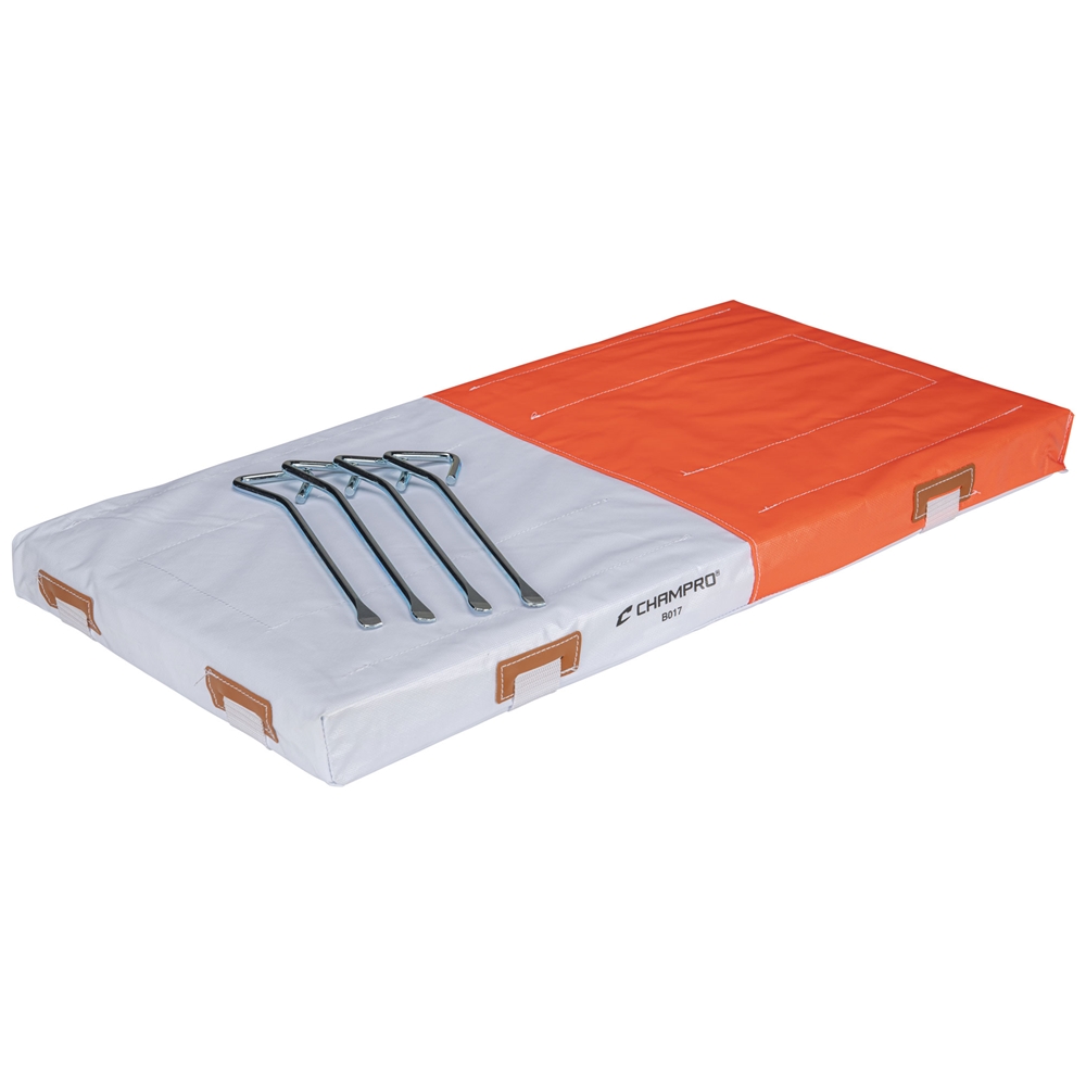 Champro Professional Double First Base - Reinforced PVC Quilted Safety Base for Baseball & Softbal
