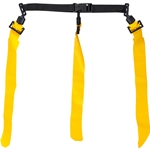 Quick-Down Flag Football Belt - 12 Pack 3-Flags per Belt - Bulk