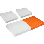 white/ orange