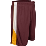 maroon/gold/white