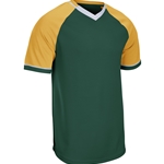 forest green/gold/white