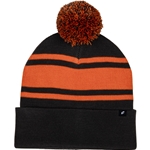 black/orange