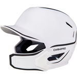 HXE Matte Batting Helmet w/Jaw Guard