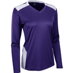 purple/white