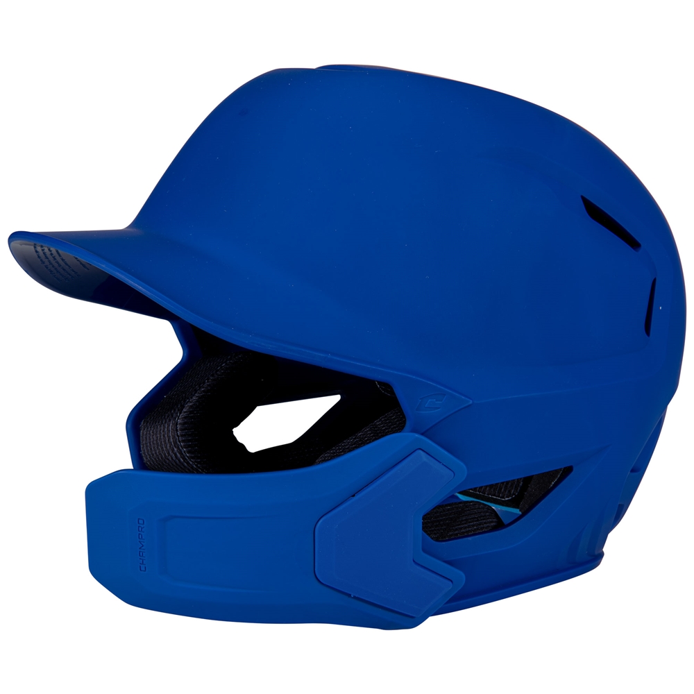 HXE Matte Batting Helmet w/Jaw Guard