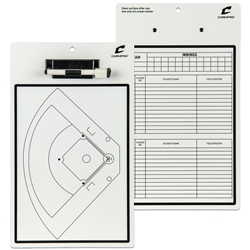 Baseball / Softball Coach's Board - Dry Erase With Marker