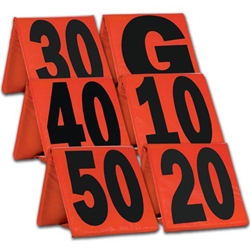 Weighted Football Yard Markers