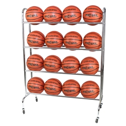 Ball Rack with Casters