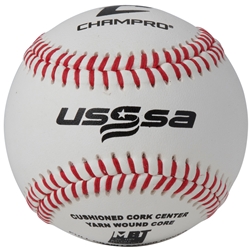 USSSA Approved Baseball - Full Grain Leather Cover