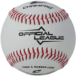 Official League - Cork/Rubber Core - Genuine Leather Cover