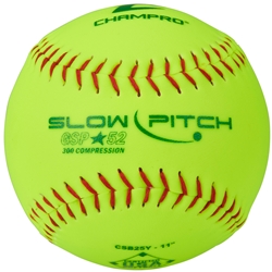 ASA/USA Softball 11" Slow Pitch - Durahide Cover .52 COR