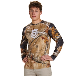 Juice Crew Neck Long Sleeve T-Shirt with RealTree® Pattern (ADULT,YOUTH)