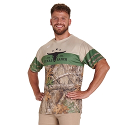 Juice Crew Neck Short Sleeve T-Shirt with RealTree® Pattern (ADULT,YOUTH)