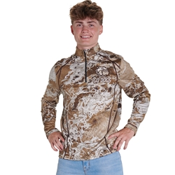 Juice 1/4 Zip Long Sleeve Pullover with RealTree® Pattern (ADULT, YOUTH))
