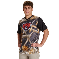Juice V-Neck Short Sleeve T-Shirt with RealTree® Pattern (ADULT,YOUTH)